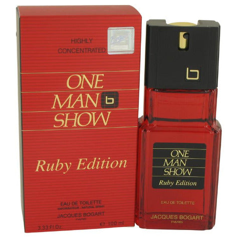 One Man Show Ruby Edition Eau De Toilette Jacques Bogart (Men) - Rochan Shop