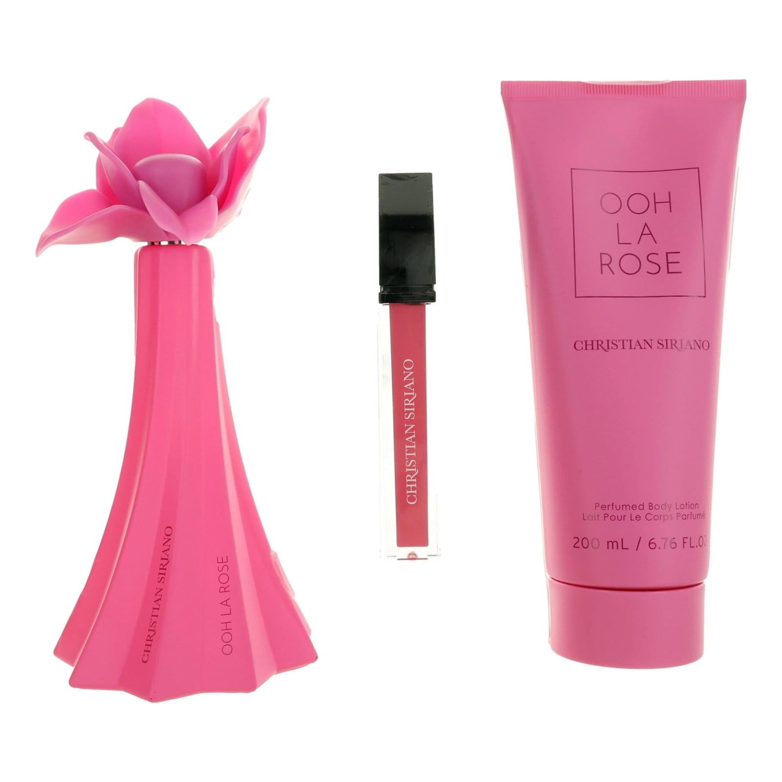 Ooh La Rose By Christian Siriano, 3 Piece Gift Set For Women - Rochan Shop