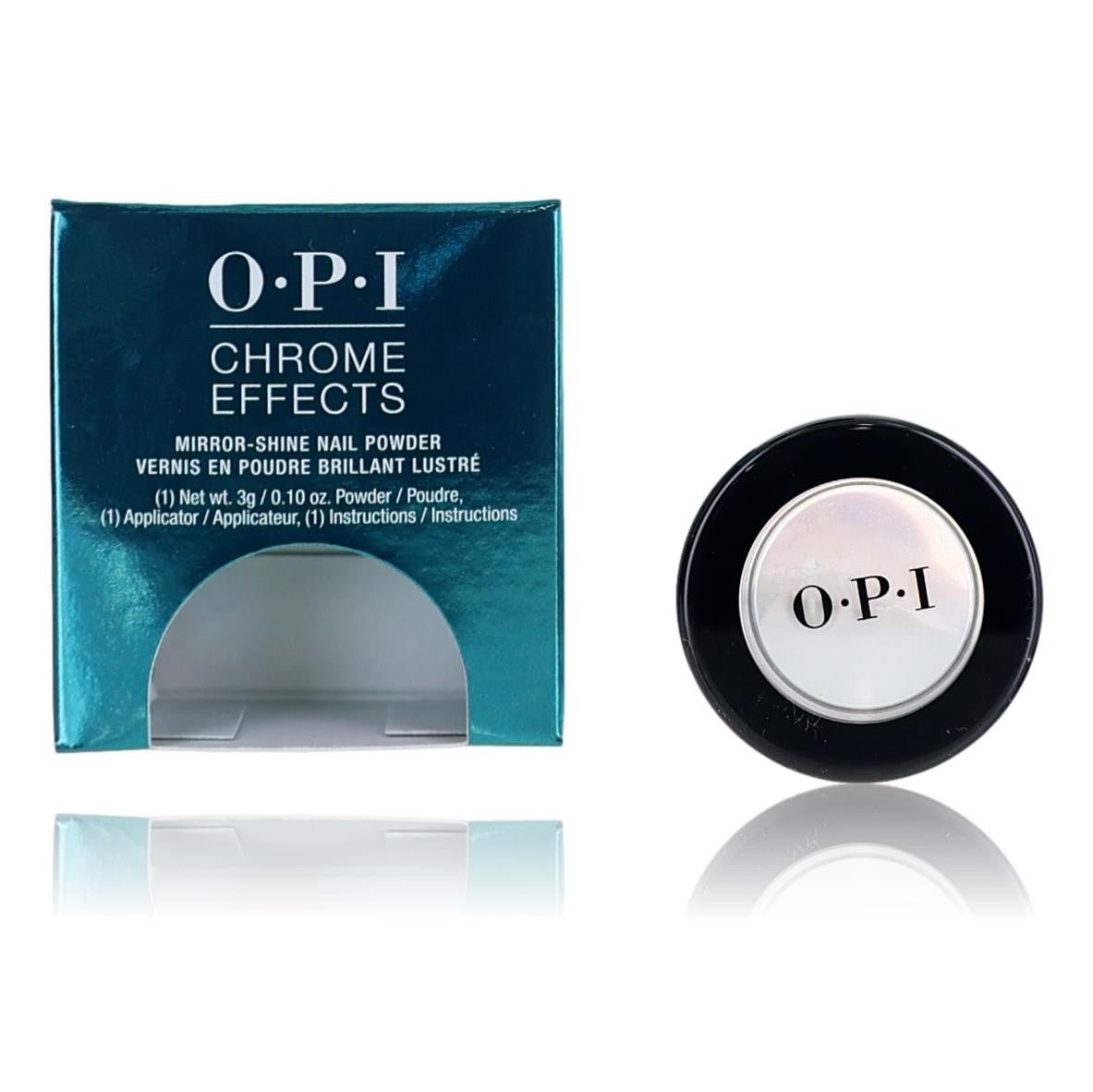 Opi Chrome Effects By Opi, 0.10 Oz Nail Powder Blue "Plate" Special - Rochan Shop
