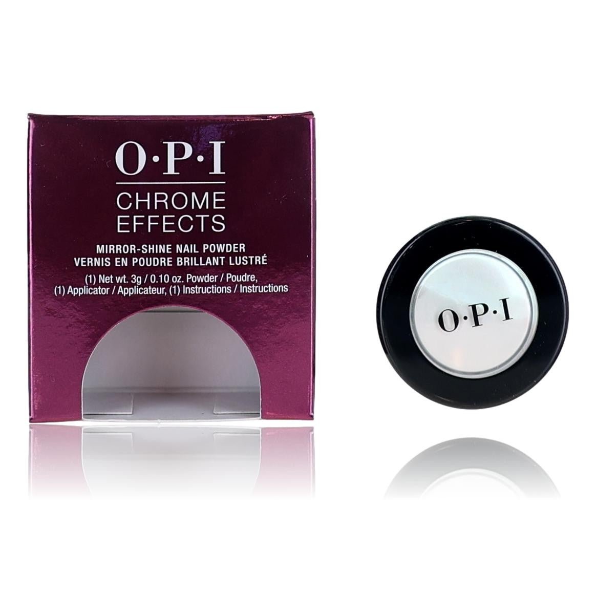 Opi Chrome Effects By Opi, 0.10 Oz Nail Powder Pay Me In Rubies - Rochan Shop
