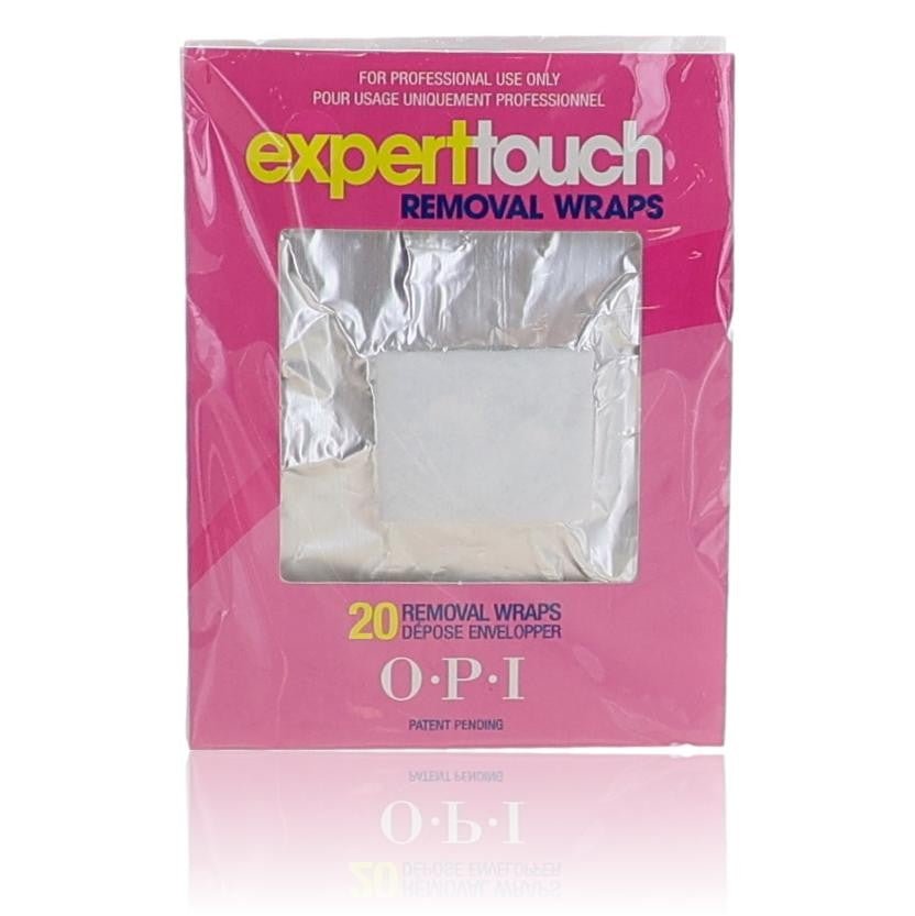 Opi Expert Touch Removal Wraps By Opi, 20 Count - Rochan Shop