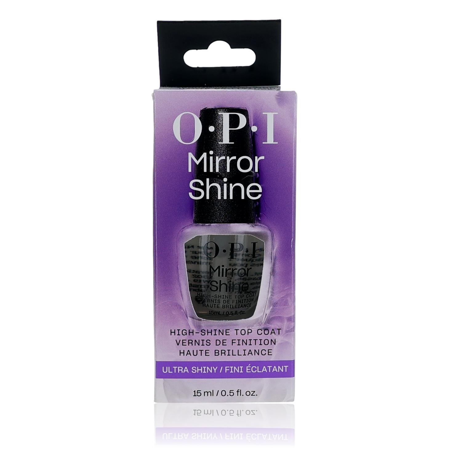 Opi Mirror Shine By Opi, 0.5 Oz High Shine Top Coat - Rochan Shop