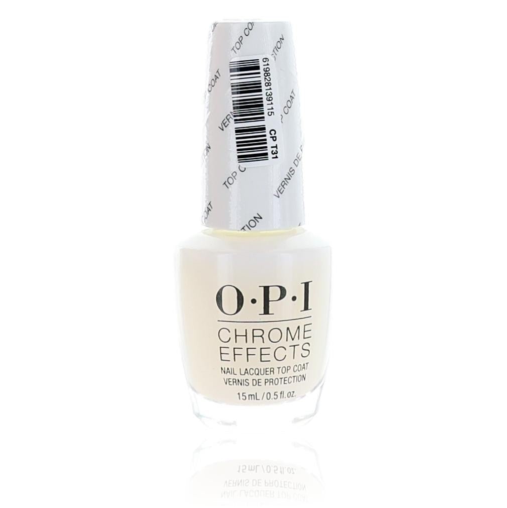 Opi Nail Lacquer By Opi, 0.5 Oz Chrome Effects Top Coat - Rochan Shop