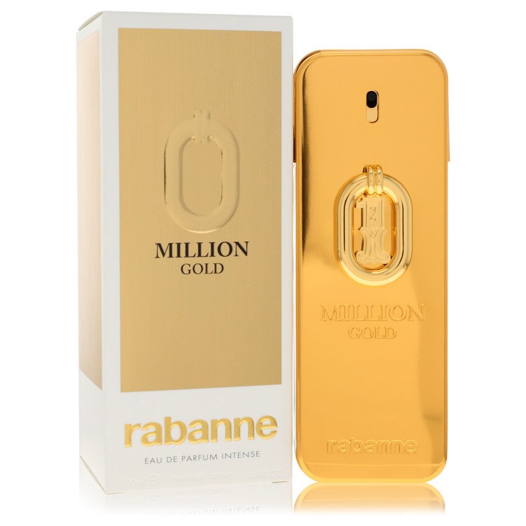 Paco Rabanne Million Gold By Paco Rabanne Eau De Parfum Intense Spray 3.4 Oz (Men) - Rochan Shop