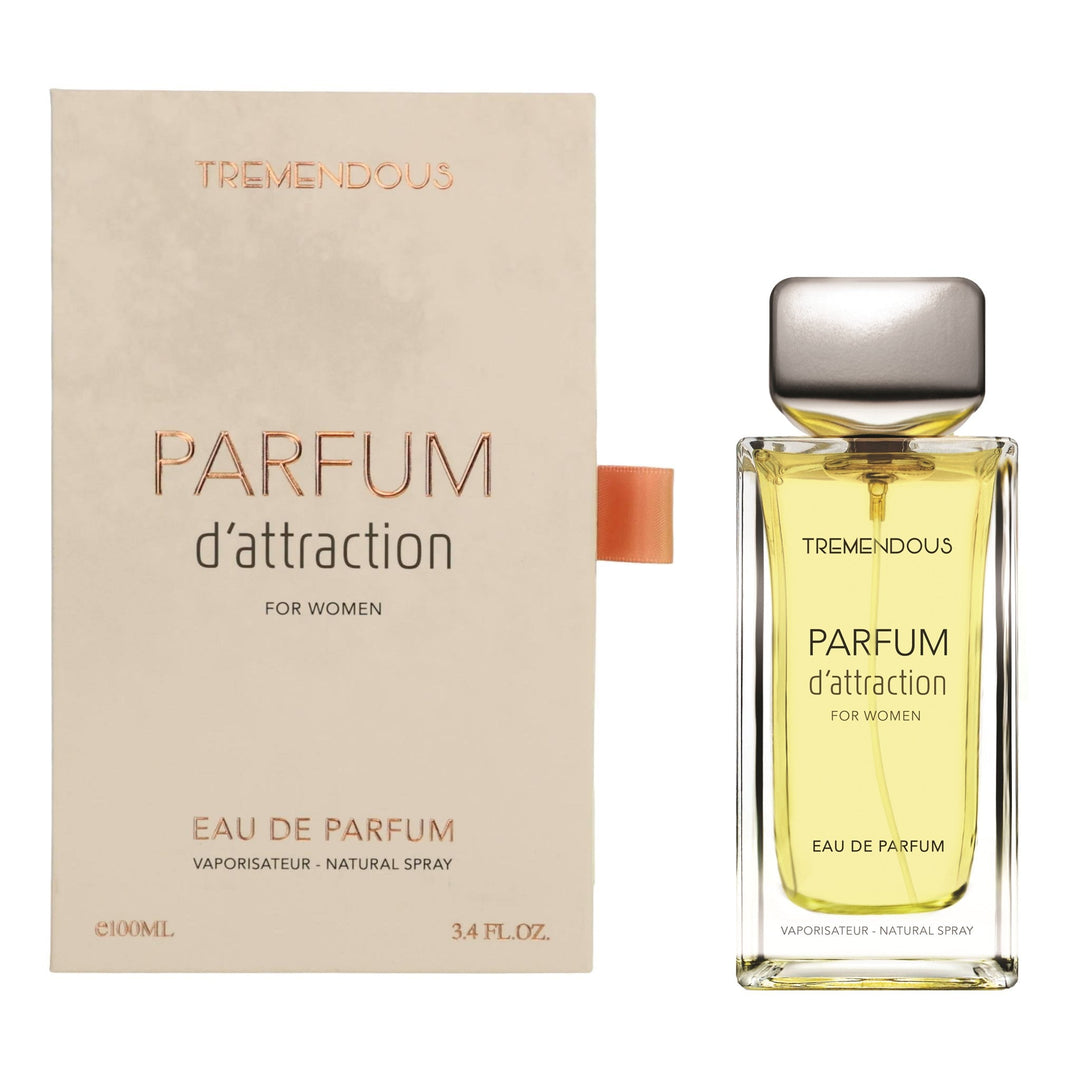 Parfum D'attraction By Tremendous Parfums, 3.4 Oz Edp Spray For Women - Rochan Shop