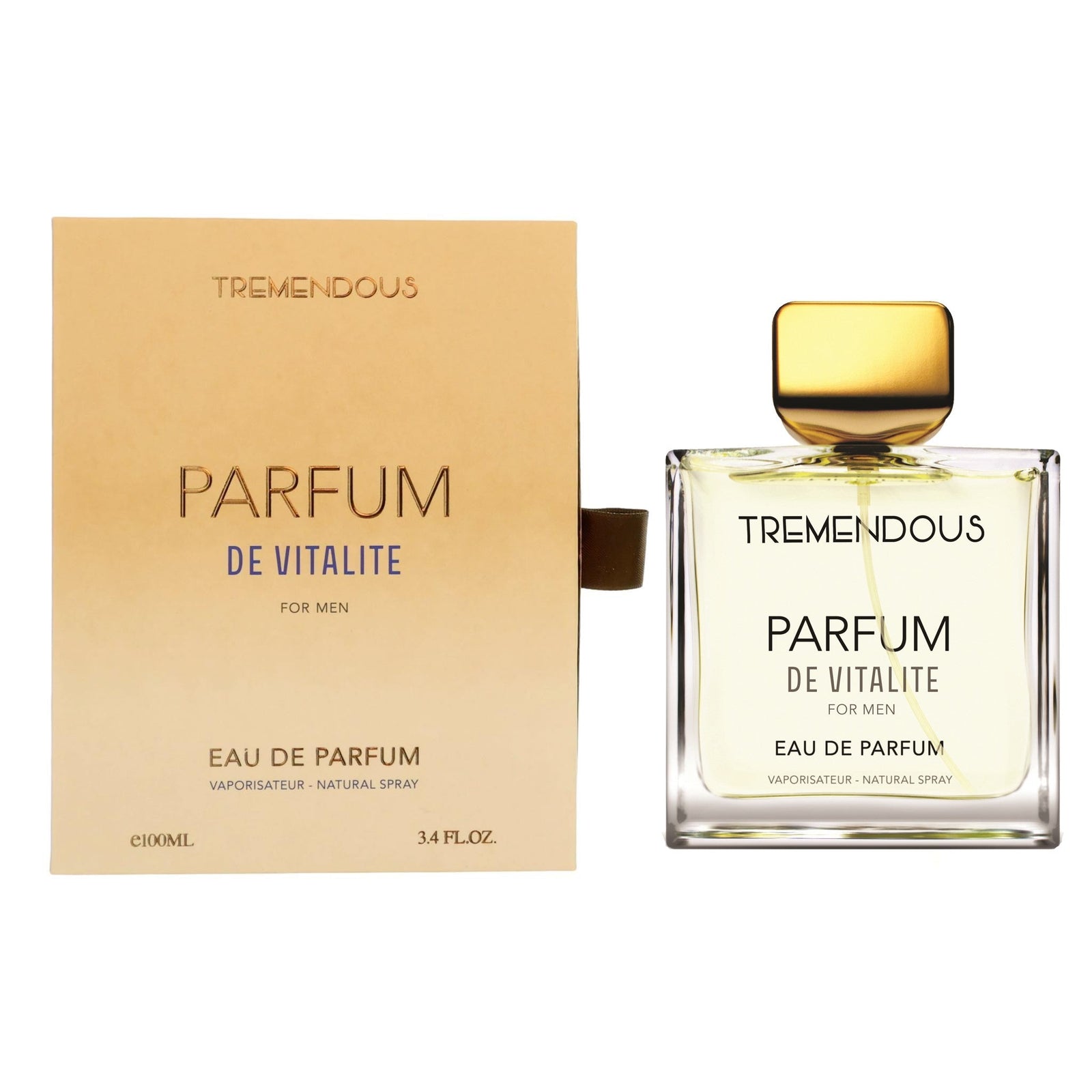 Parfum De Vitalite By Tremendous Parfums, 3.4 Oz Edp Spray For Men - Rochan Shop