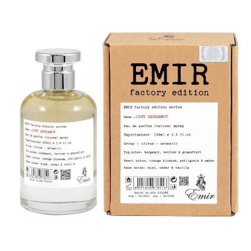 Paris Corner Emir Factory Edition Just Bergamot Eau De Parfum Paris Corner (Unisex) - Rochan Shop