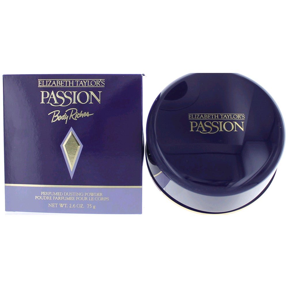 Passion By Elizabeth Taylor, 2.6 Oz Perfumed Dusting Powder For Women - Rochan Shop