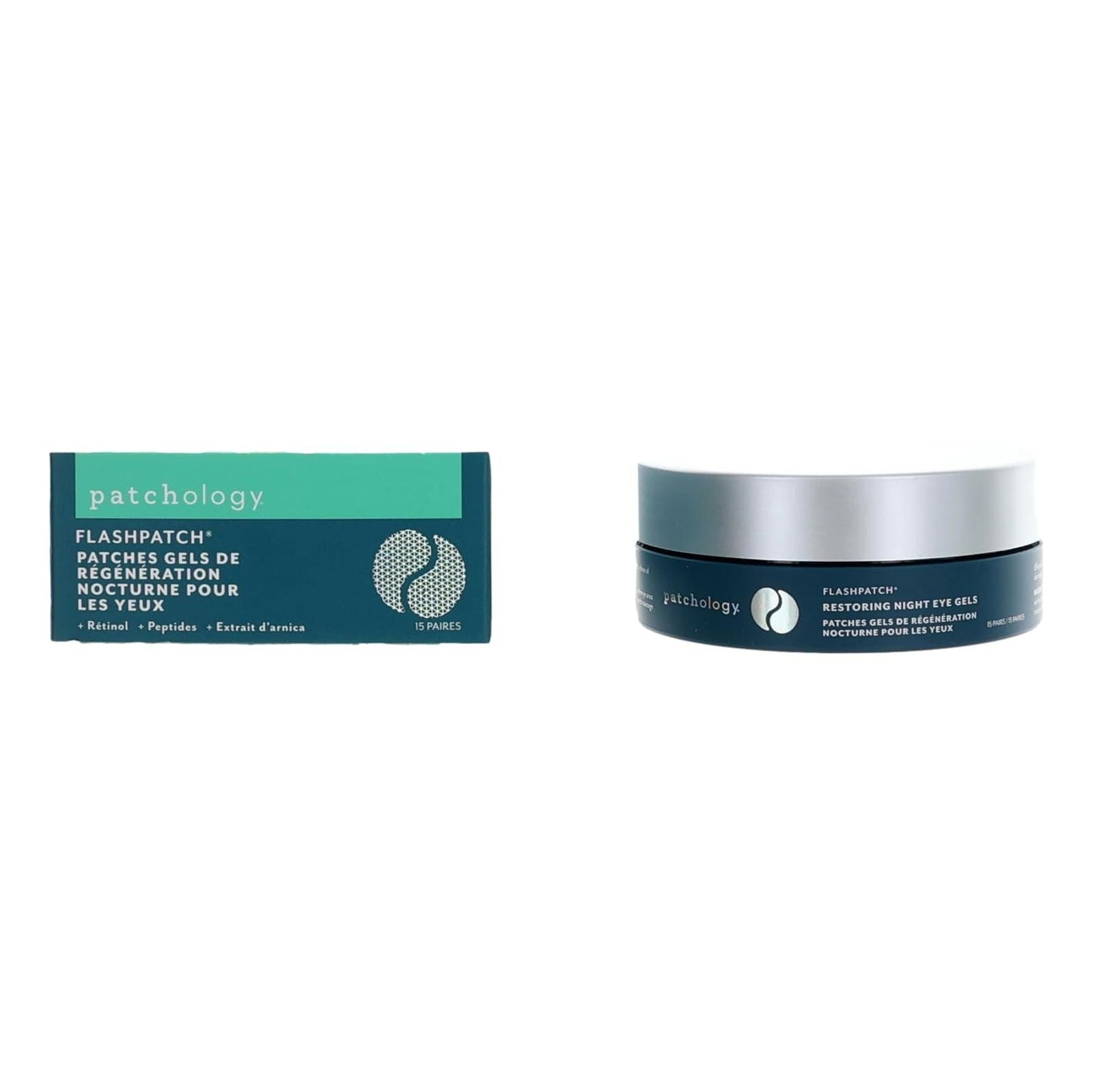 Patchology Flash Patch By Patchology, Restoring Night Eye Gels 15 Pairs - Rochan Shop
