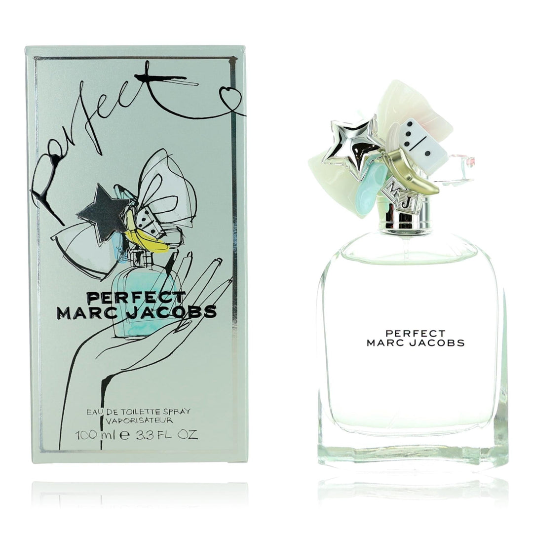 Perfect By Marc Jacobs, 3.3 Oz Eau De Toilettte Spray For Women - Rochan Shop