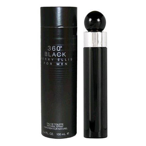Perry Ellis 360 Black By Perry Ellis, 3.4 Oz Edt Spray For Men - Rochan Shop