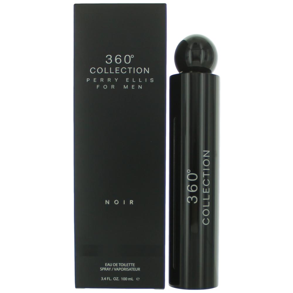 Perry Ellis 360 Collection Noir By Perry Ellis, 3.4 Oz Edt Spray Men - Rochan Shop