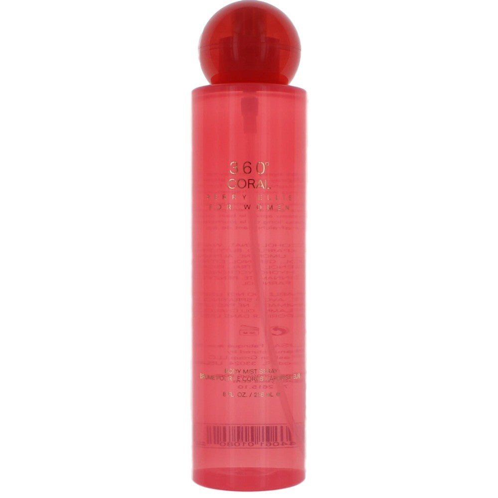 Perry Ellis 360 Coral By Perry Ellis, 8 Oz Body Mist For Women - Rochan Shop