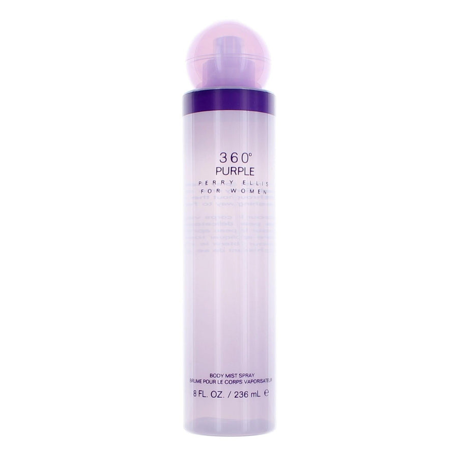 Perry Ellis 360 Purple By Perry Ellis, 8 Oz Body Mist Spray For Women - Rochan Shop