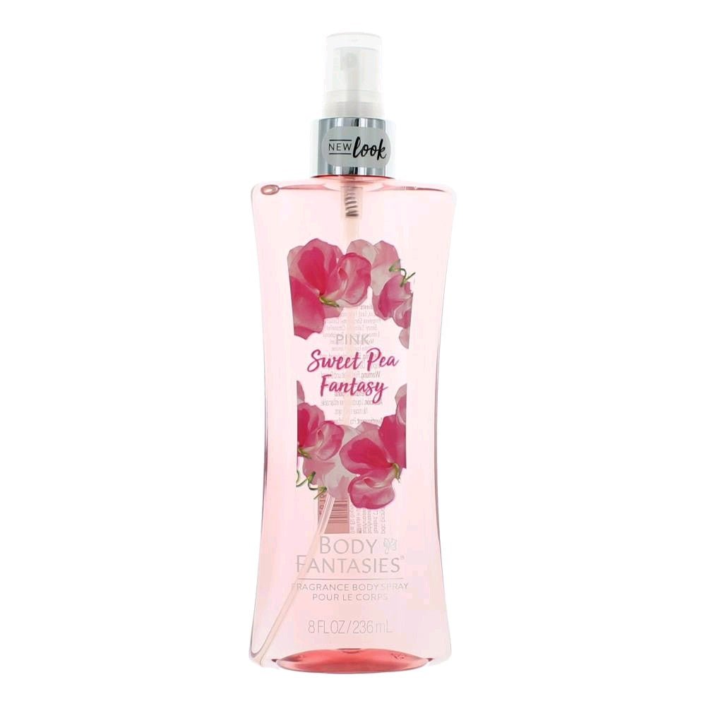Pink Sweet Pea Fantasy By Body Fantasies, 8oz Fragrance Body Spray Women - Rochan Shop