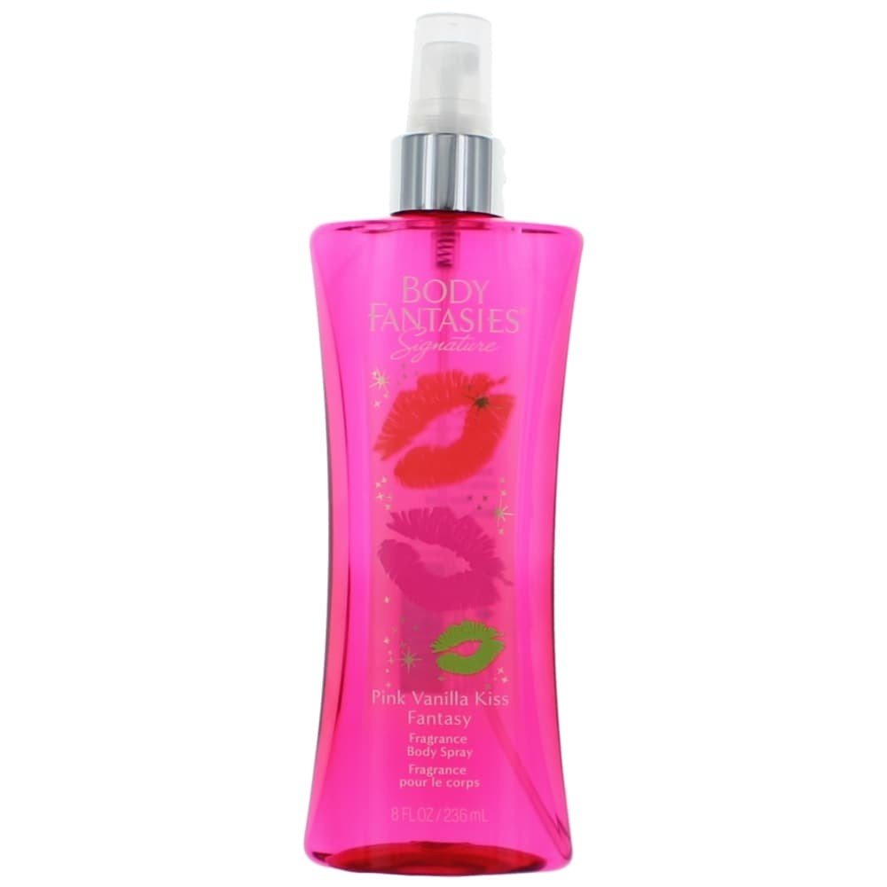 Pink Vanilla Kiss Fantasy By Body Fantasies, 8oz Fragrance Body Spray Women - Rochan Shop