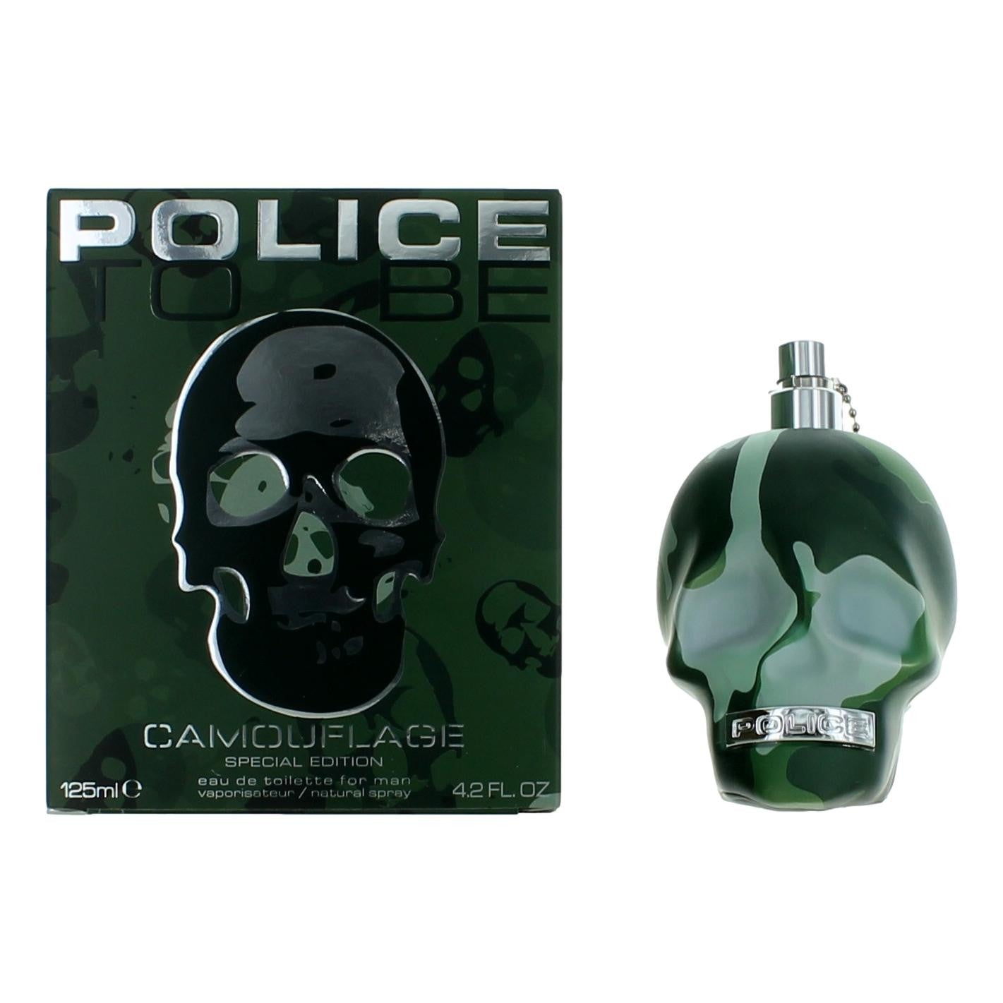 Police To Be Camouflage By Police, 4.2 Oz Edt Spray For Men - Rochan Shop