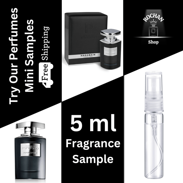 Portfolio Neroli Canvas By Al Haramain Eau De Parfum Spray 5 ml Sample (Men) - Rochan Shop
