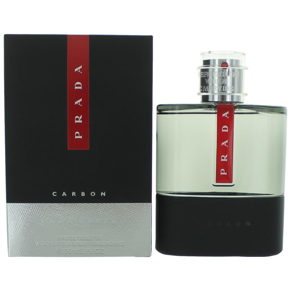 Prada Luna Rossa Carbon By Prada, 5.1 Oz Edt Spray For Men - Rochan Shop
