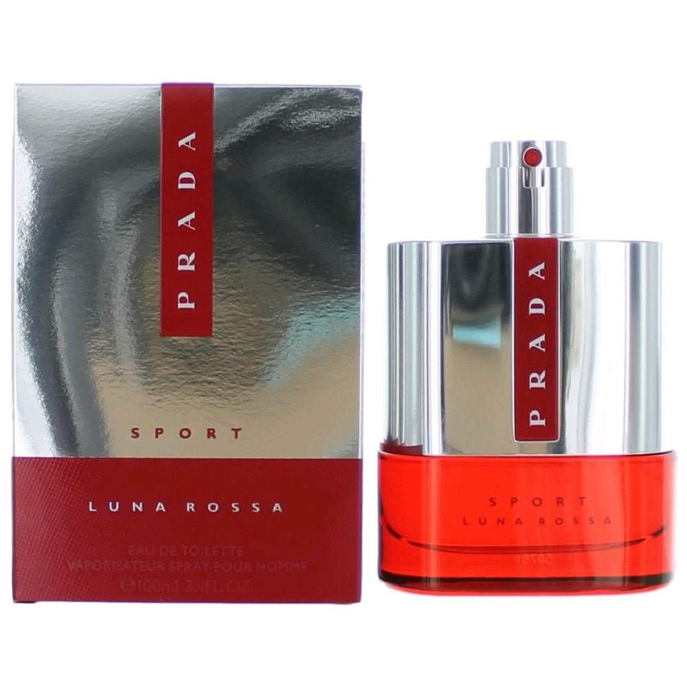 Prada Luna Rossa Sport By Prada, 3.4 Oz Edt Spray For Men - Rochan Shop