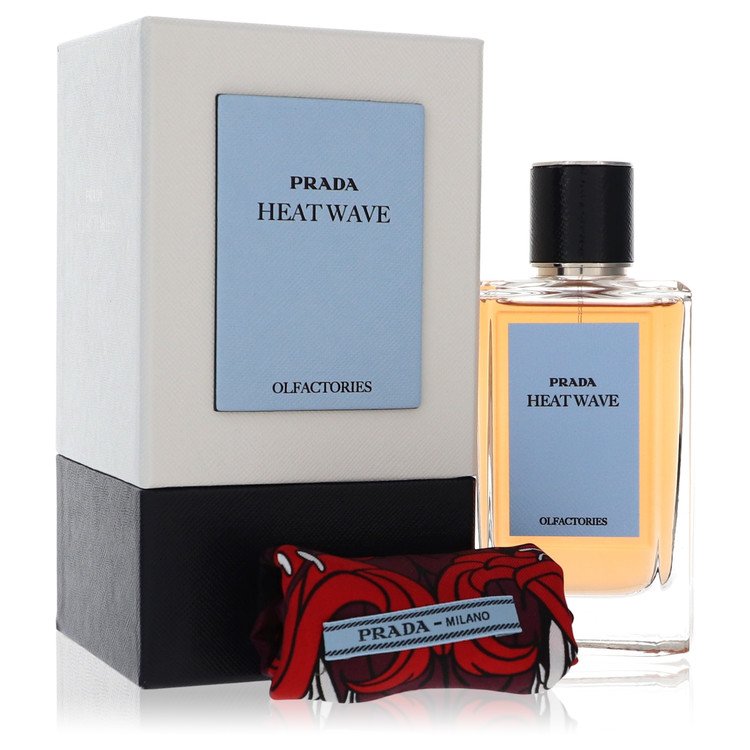 Prada Olfactories Heat Wave Eau De Parfum Spray With Gift Pouch (Unisex) By Prada (Men) - Rochan Shop