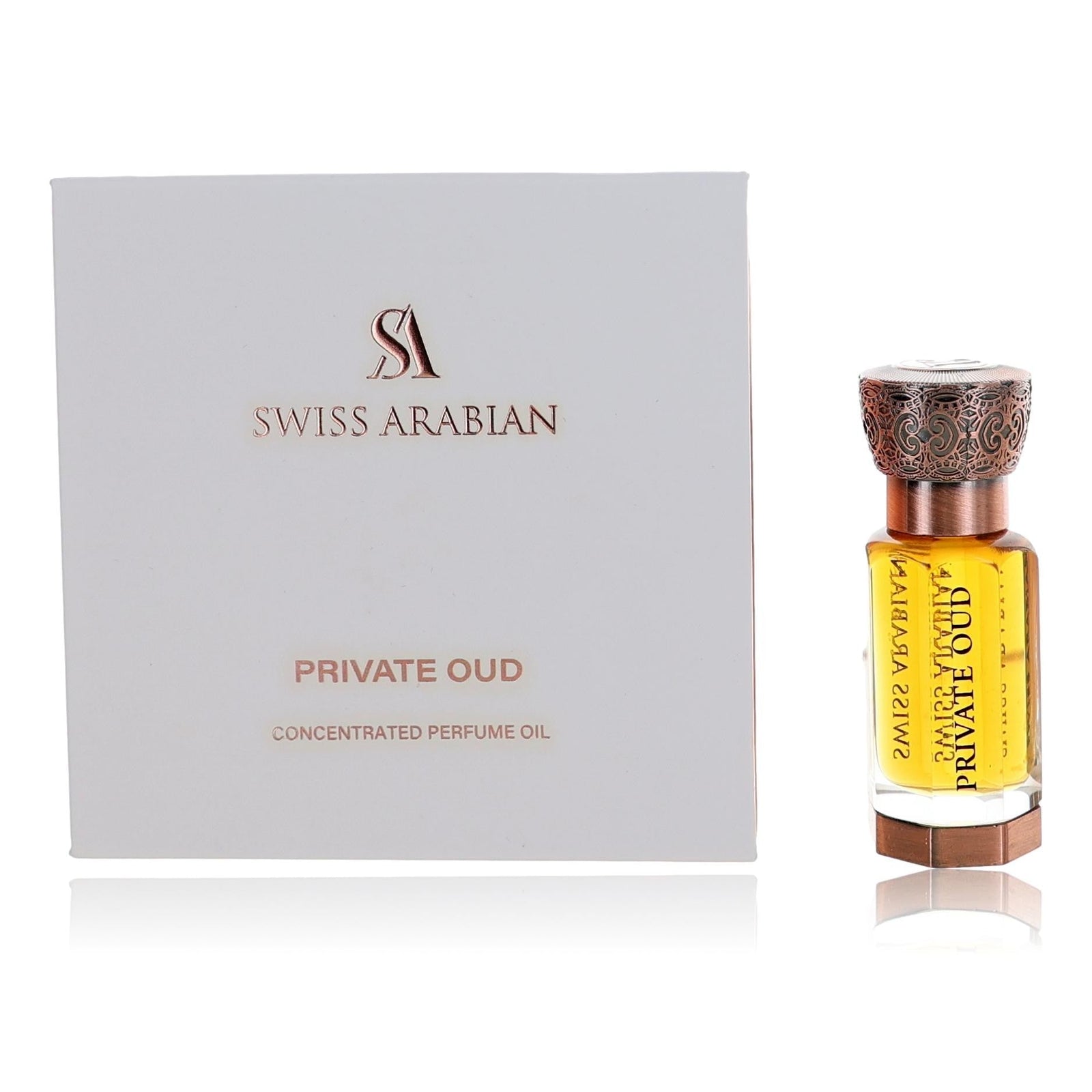 Private Oud By Swiss Arabian, 0.4oz Concentrated Perfume Oil For Unisex - Rochan Shop