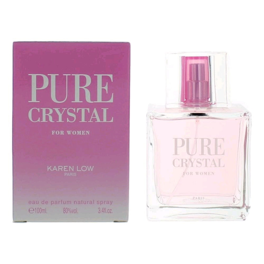 Pure Crystal By Karen Low, 3.4 Oz Edp Spray For Women - Rochan Shop