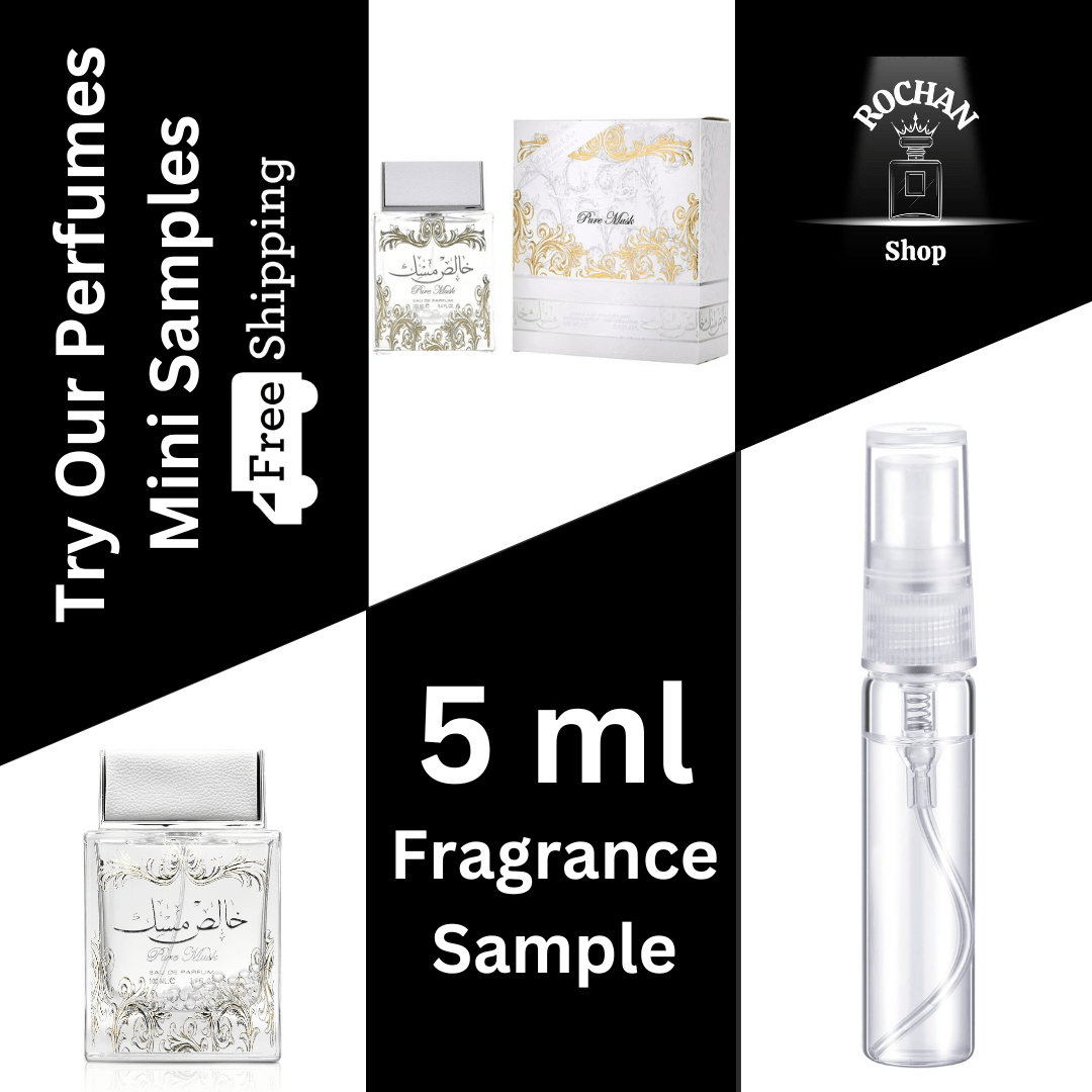 Pure Khalis Musk By Lattafa Eau De Parfum Spray 5 ml Sample (Women) - Rochan Shop