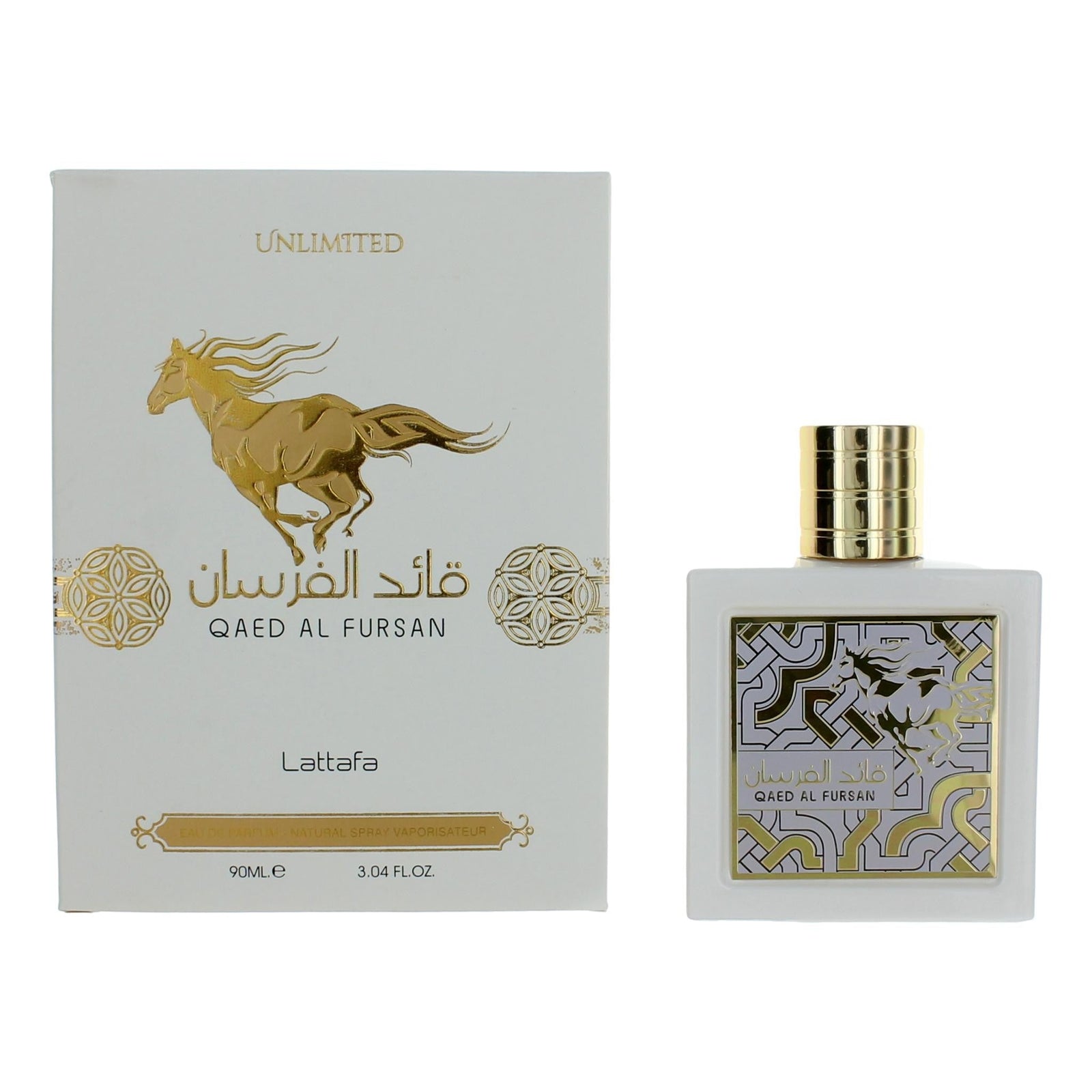 Qaed Al Fursan By Lattafa, 3.04 Oz Edp Spray For Unisex - Rochan Shop