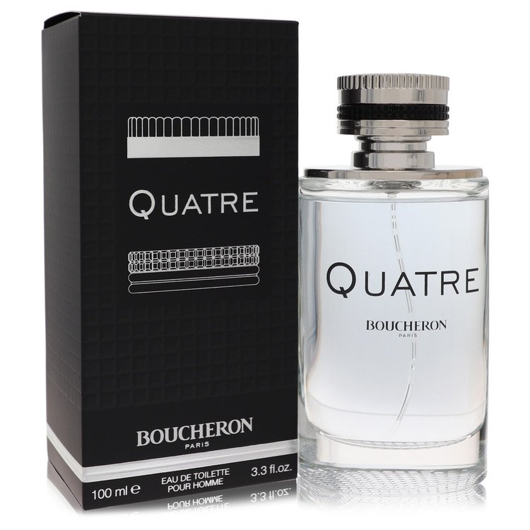 Quatre By Boucheron Eau De Toilette Spray 3.4 Oz (Men) - Rochan Shop