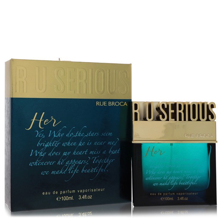 R U Serious Her Eau De Parfum Spray By Rue Broca (Women) - Rochan Shop