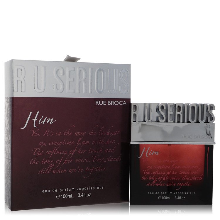 R U Serious Him Eau De Parfum Spray By Rue Broca (Men) - Rochan Shop