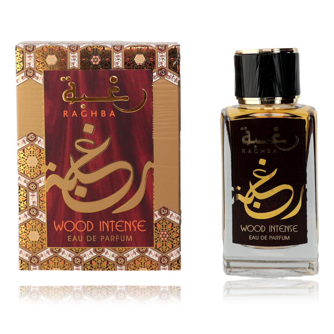 Raghba Wood Intense By Lattafa, 3.4 Oz Edp Spray For Men - Rochan Shop