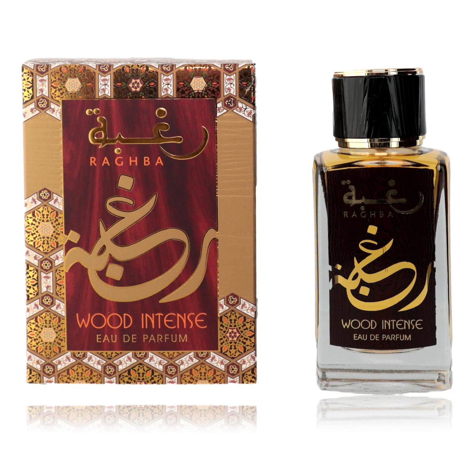 Raghba Wood Intense By Lattafa, 3.4 Oz Edp Spray For Men - Rochan Shop