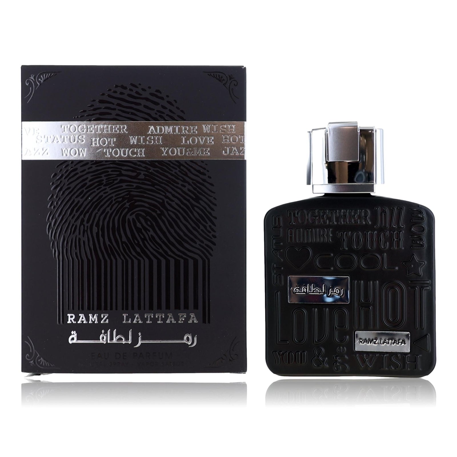 Ramz Silver By Lattafa, 3.4 Oz Edp Spray For Unisex - Rochan Shop