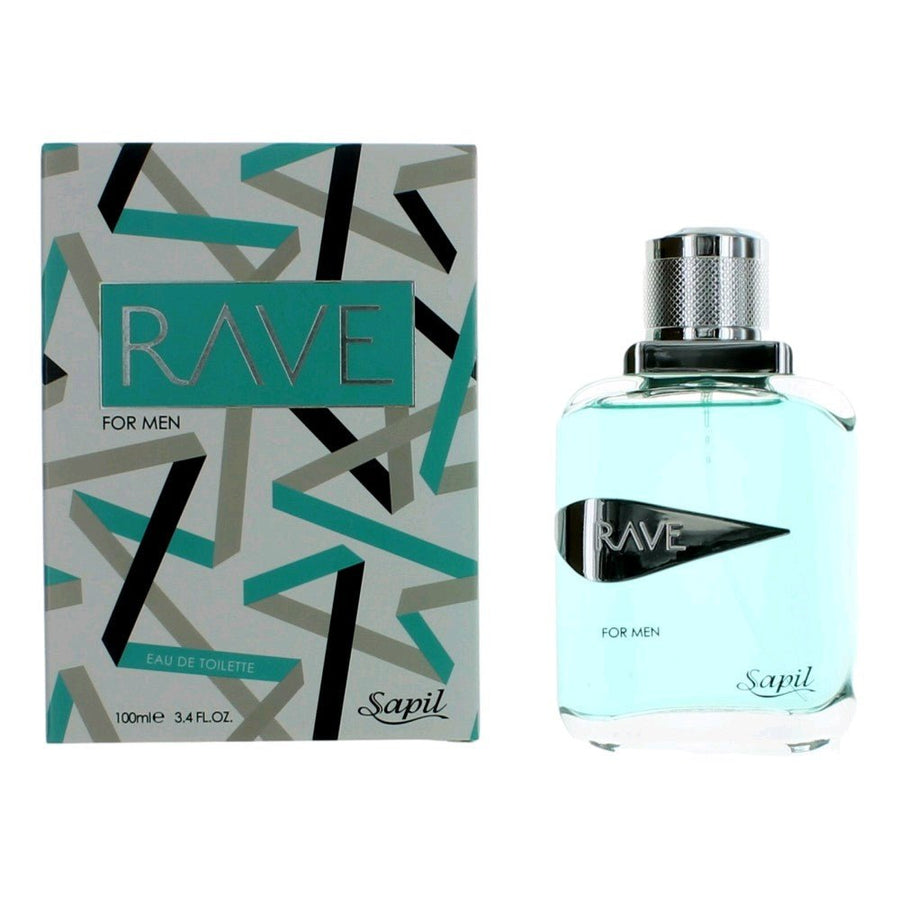 Rave By Sapil, 3.4 Oz Edt Spray For Men - Rochan Shop