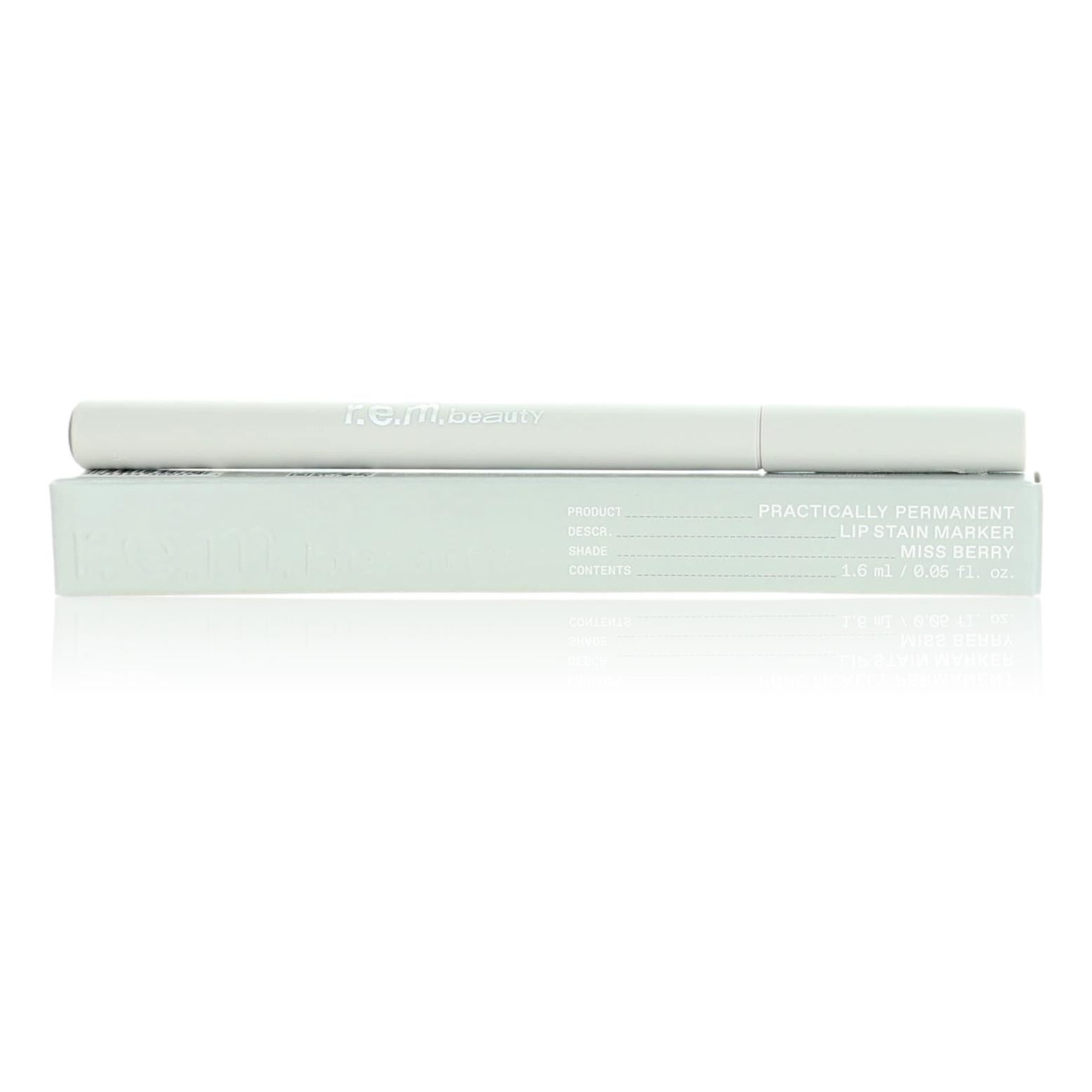 R.E.M. Beauty Pracically Permanent By R.E.M. Beauty, .05 Oz Lip Stain Marker Miss Berry - Rochan Shop