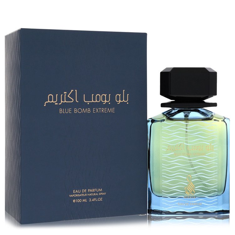 Risala Blue Bomb Extreme By Risala Eau De Parfum Spray 3.4 Oz (Men) - Rochan Shop