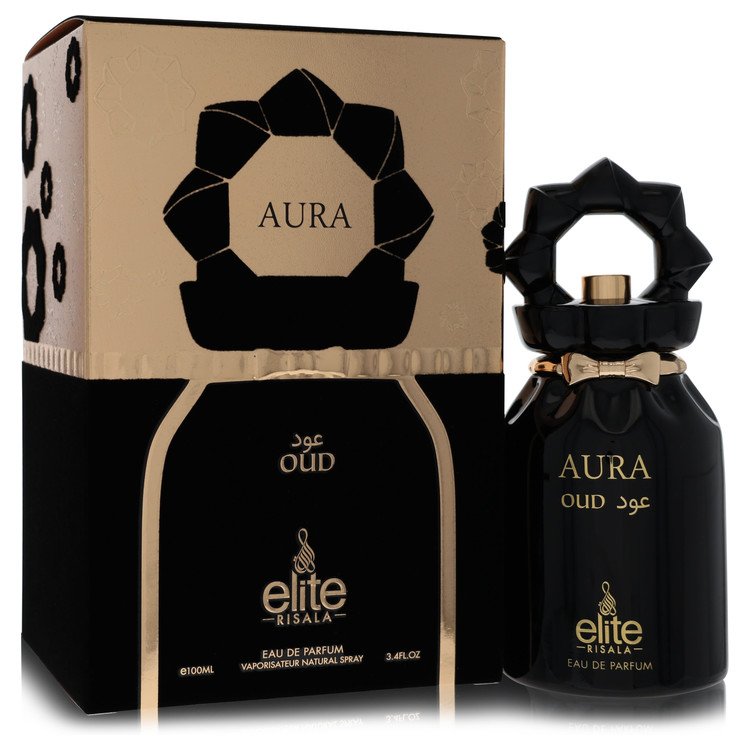 Risala Elite Aura Oud By Risala Eau De Parfum Spray (Unisex) 3.4 Oz (Men) - Rochan Shop