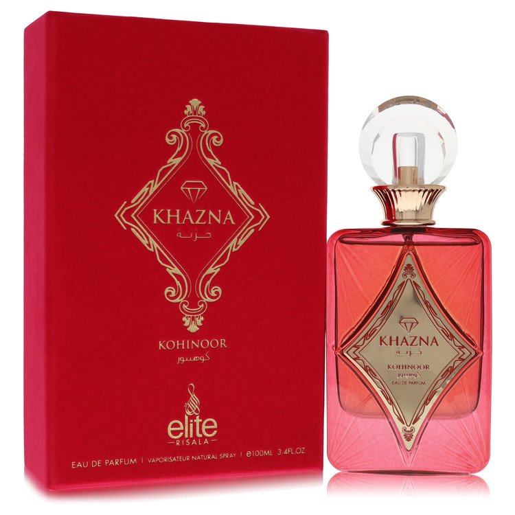 Risala Elite Khazna Kohinoor By Risala Eau De Parfum Spray 3.4 Oz (Men) - Rochan Shop
