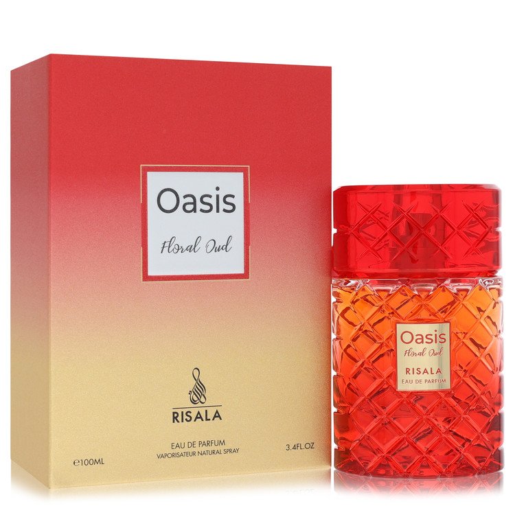 Risala Oasis Floral Oud By Risala Eau De Parfum Spray 3.4 Oz (Women) - Rochan Shop