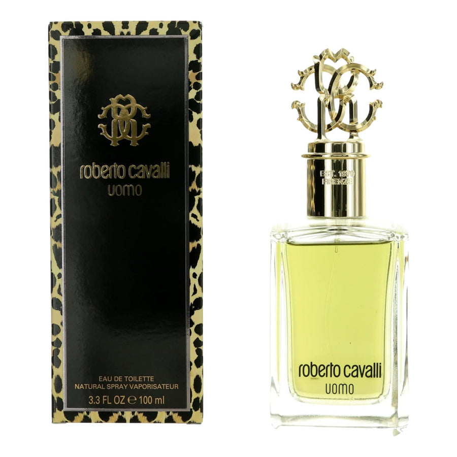 Roberto Cavalli Uomo By Roberto Cavalli, 3.3 Oz Edt Spray For Men - Rochan Shop