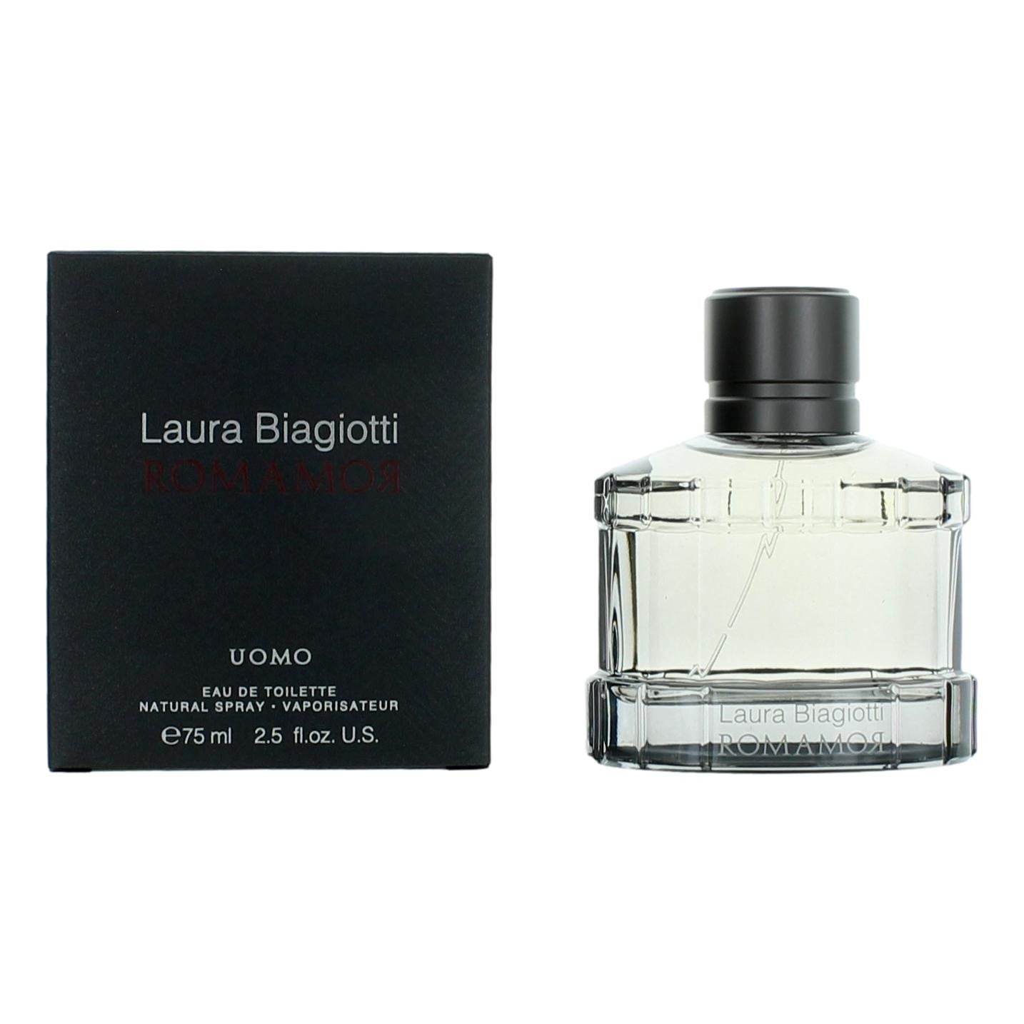 Romamor By Laura Biagiotti, 2.5 Oz Edt For Men - Rochan Shop