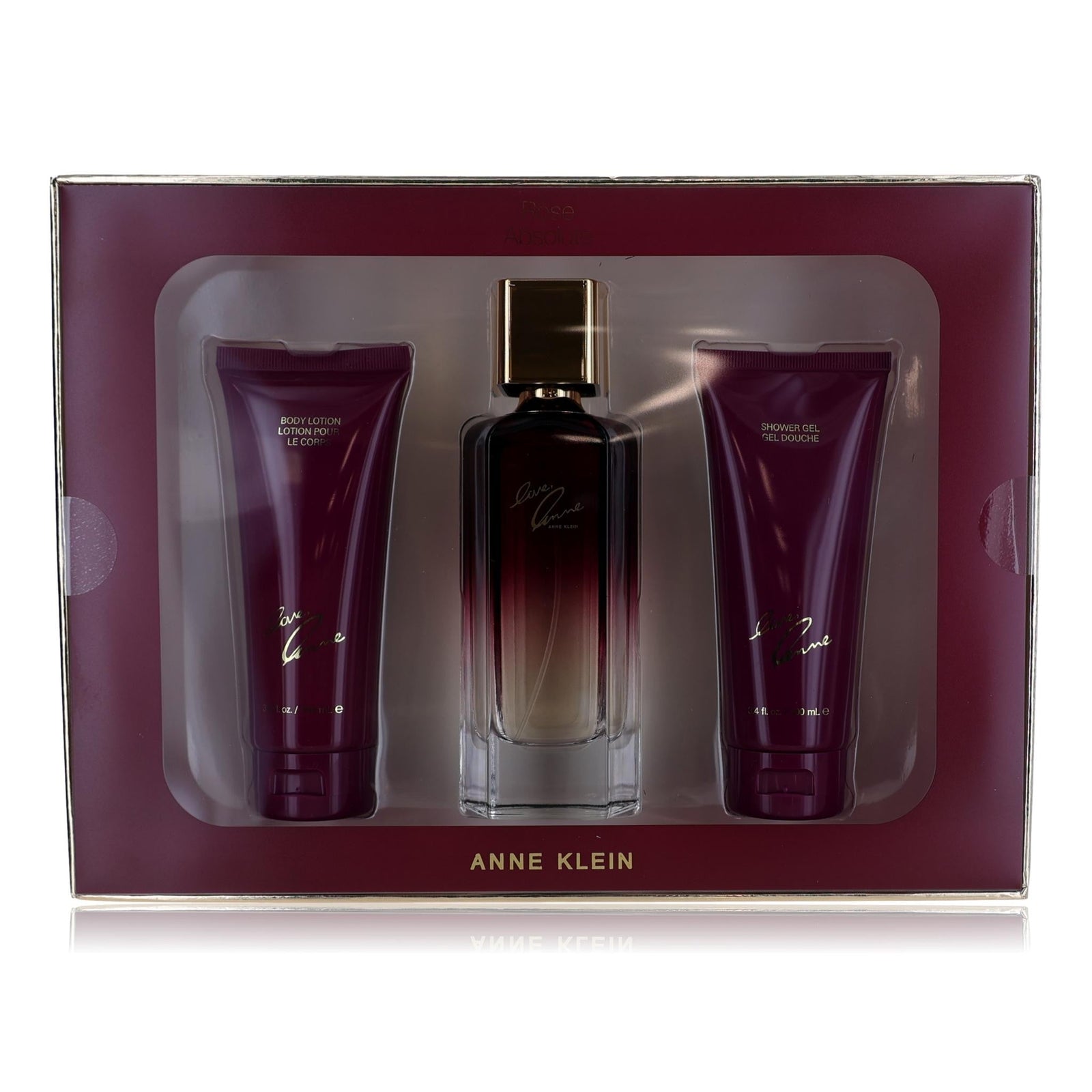 Rose Absolute By Anne Klein, 3 Piece Gift Set For Women - Rochan Shop