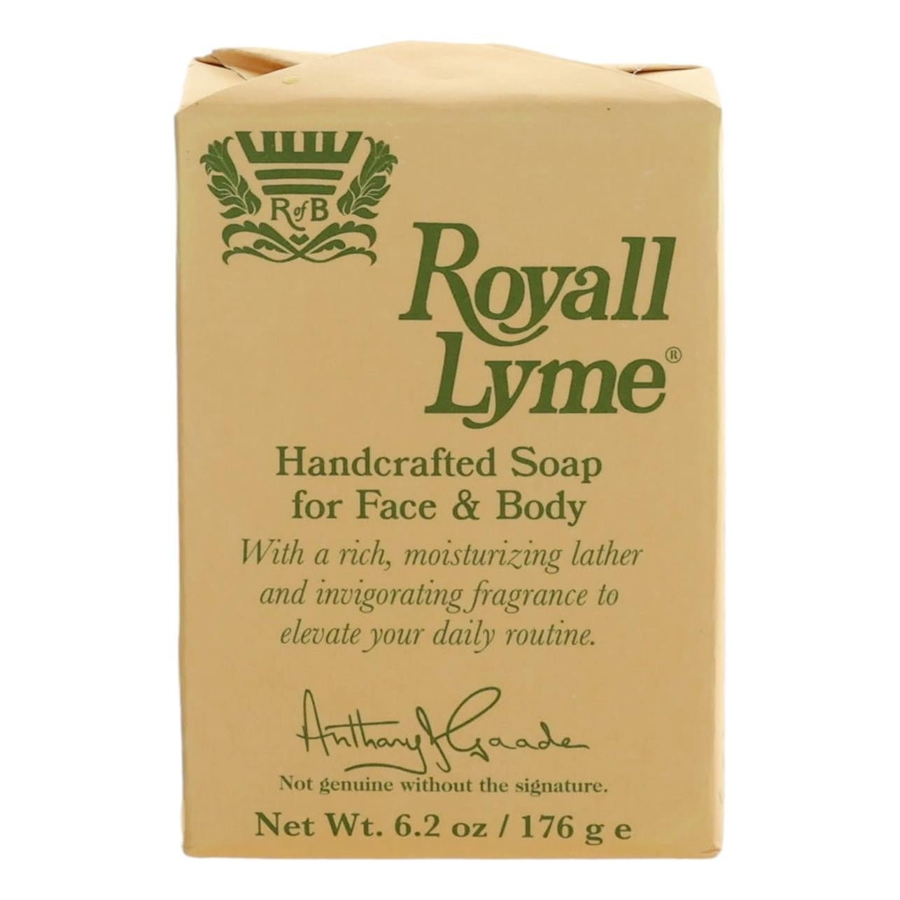 Royall Lyme By Royall Fragrances, 6.2 Oz Bar Soap For Men - Rochan Shop