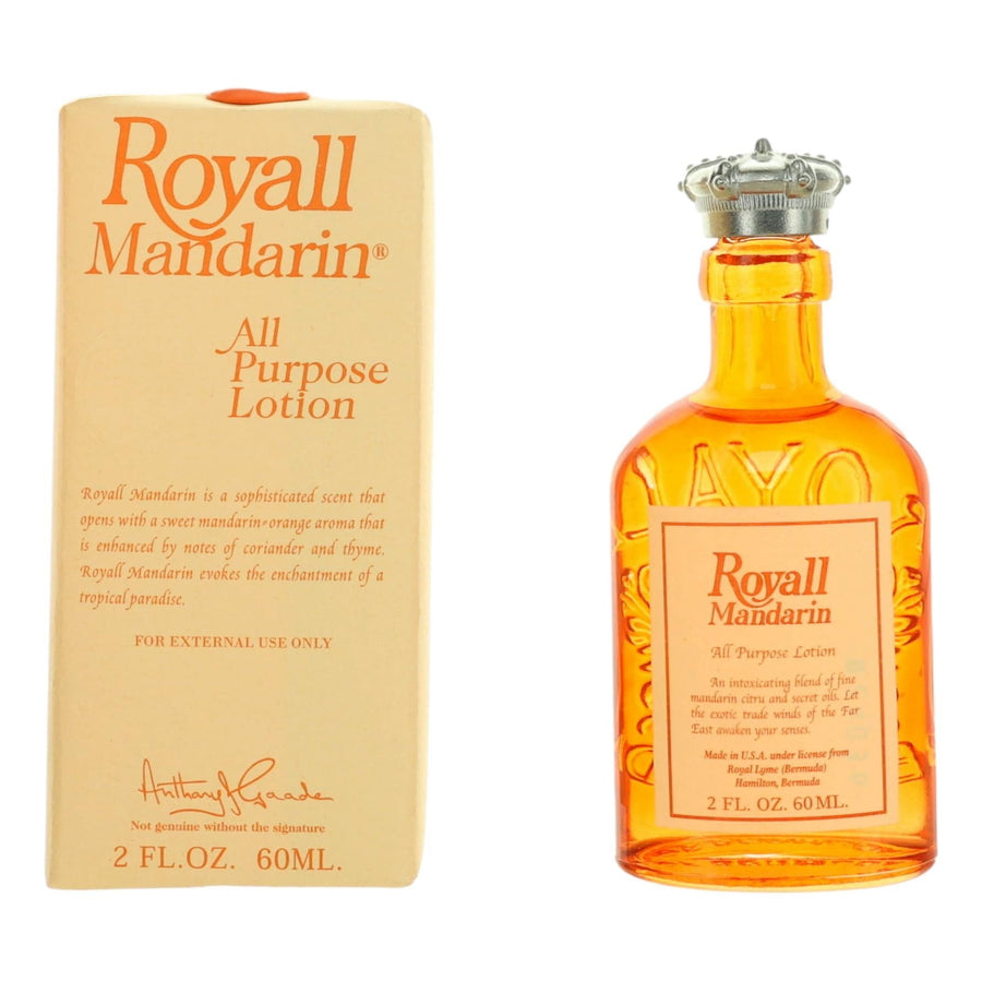 Royall Mandarin By Royall Fragrances, 2 Oz All Purpose Lotion For Men - Rochan Shop