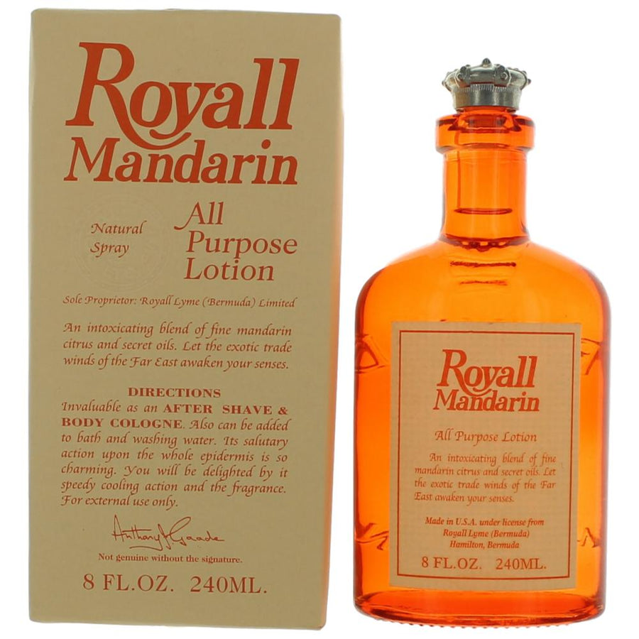 Royall Mandarin By Royall Fragrances, 8 Oz All Purpose Lotion For Men - Rochan Shop