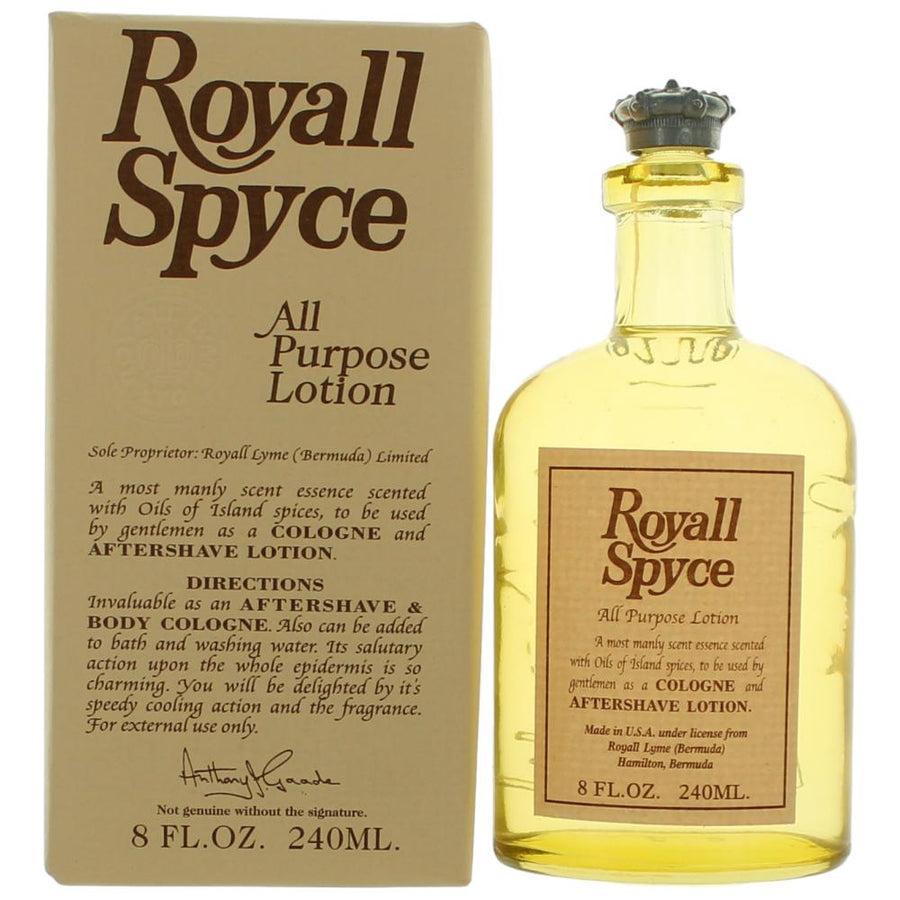 Royall Spyce By Royall Fragrances, 8 Oz All Purpose Lotion For Men - Rochan Shop