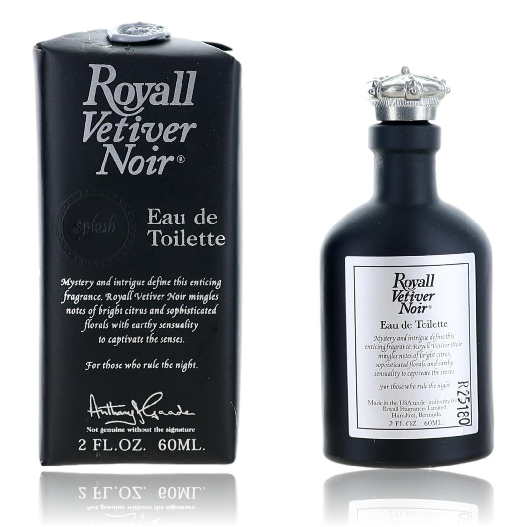 Royall Vetiver Noir By Royall Fragrance, 2 Oz Edt Splash For Men - Rochan Shop