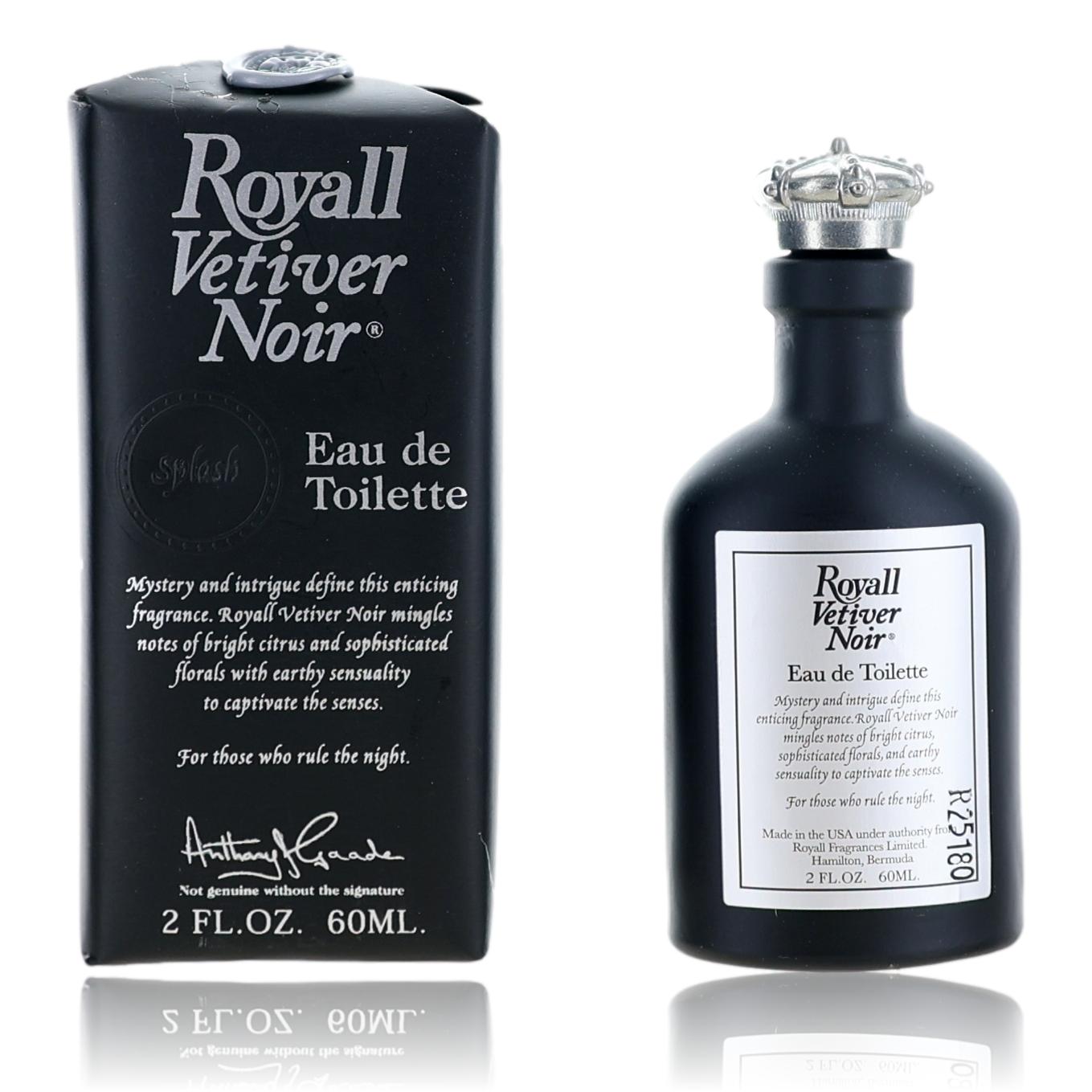 Royall Vetiver Noir By Royall Fragrance, 2 Oz Edt Splash For Men - Rochan Shop
